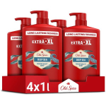 Old Spice Deep Sea Meeste Du&scaron;igeel Ja &Scaron;ampoon, 4x1000ml