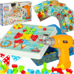 Kruvikeeraja Puur Kruvid Ehitusklotsid Isetegemise Komplekt Kohver 261 osa