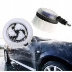 P&ouml;&ouml;rlev Harja HydroBrush Pro360 &ndash; Pehme Karv, Kiirkinnitus 1/4" QC, Sobib Survepesurile Autodele ja Klaasidele