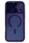Rixus Classic 03 Telefoni&uuml;mbris MagSafe For iPhone 17 Pro Max Deep Purple