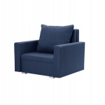 Tugitool MONDO magamisfunktsiooniga, tumesinine polster, modernne