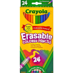 Crayola kustutatavate v&auml;rviliste pliiatsite komplekt, 24 v&auml;rvi