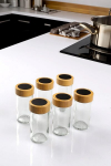 Spice Jar Set Nenurodyta Bade-6Lyuvarlakbaharat 6-osaline &uuml;mmargune plastmass