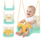 Laste kiik Kruzzel 3in1 turvav&ouml;&ouml;ga