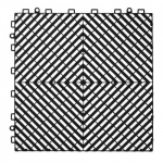 Drenaažimatt, Omavahel &uuml;hendatavad p&otilde;randaplaadid, 31x31x1.5 cm, Must, PP materjal