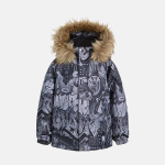Huppa Poiste talvejope MARINEL, dark gray pattern, 116