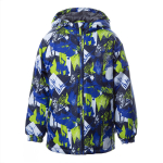 Huppa Laste talvejope CLASSY, Blue Pattern, 92