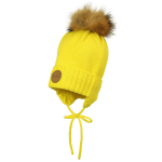 Huppa Laste m&uuml;ts JANNE, YELLOW