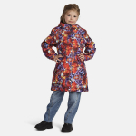 Huppa T&uuml;drukute kevad-s&uuml;gis parka JANELLE 1, lilac pattern, 158 cm