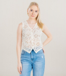 Zabaione naiste vest EV44ELIN VE*01, kreem 4068696385715