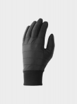 4f Unisex "puuteekraaniga" kindad - mustad, suurus M