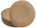 Paberist "kraft" taldrikud 23cm, 50 tk.