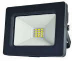 Led prožektor 10w, neutraalne valge, 1000lm, must