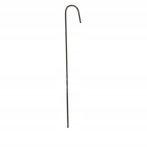 100 tk. J-kujulised metallist agrokile kinnitusvaiad, 15 cm