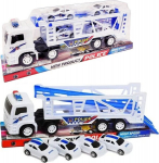 4 autoga politseiauto &ndash; m&auml;nguasjade komplekt