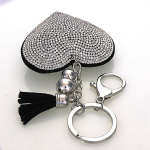 V&otilde;tmehoidja s&uuml;da, White Rhinestone Horsehair
