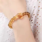 Elegantne Naturaalne Kristall Rebase V&otilde;lu K&auml;ev&otilde;ru, Yellow Fox (bracelet)