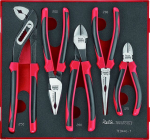 Teng Tools Ted441-t 5-osaline tangide komplekt