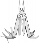 Leatherman multit&ouml;&ouml;riist Curl Multitool + Nylon Holster