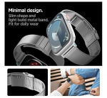 Spigen Sleek Link, silver - Apple Watch 49mm/45mm/44mm/42mm, Sidabrinis
