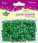 Paelad 7mm metalne roheline - Titanum