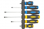 Topex 6 tk. kruvikeeraja komplekt, Crv teras, magnetots