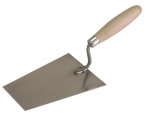 Trapetsikujuline roostevabast terasest kellu, 160 mm