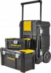 Stanley Essential komplekt: 3 ratastega t&ouml;&ouml;riistakasti