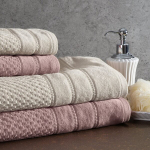 Adore vannilina 70x140 cm, 100% puuvill, must