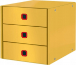 Leitz Cozy 3 sahtliga hoiukarp, kollane