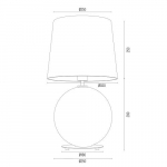 Argon Hamilton 8531 laualamp E27 15w