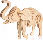 Puidust 3d puslehelikopteri mudel &ndash; kingitus lastele