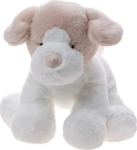 Pehme pl&uuml;&uuml;sist koer Renee 20 cm valge
