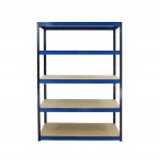 Metallist riiul Helios Hbn 196x180x60, 5 riiulit, 275kg/riiul
