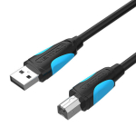 Vention Vas-a16-b100 Usb 2.0 A-b kaabel printeritele, 1m, must