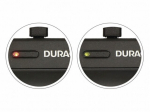 Kaamera laadija DURACELL DRO5943 LAADIMISSEADE USB-KAABLIGA, MUST