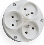 Elgotech Ro-30 pikendusjuhe 3 maanduspesaga, valge