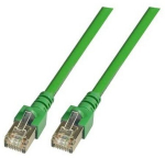 Patchcord Sf/utp kat.5e 0,5m Pvc roheline