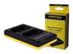 PATONA nab&iacute;ječka Foto Dual Quick Canon LP-E6 USB