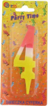 S&uuml;nnip&auml;evak&uuml;&uuml;nal number 4, v&auml;rviline, 10 cm