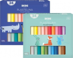 Plastiliinikomplekt Interdruk Bebe Kids, 24 v&auml;rvi