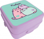 Pusheen kahepoolne laste toidukarp
