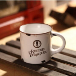 Retro portselanist kruus "rafineeritud Vanguards" 230 ml, emailitud stiilis
