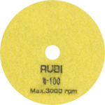 Rubi poleerimisketas kuivaks t&ouml;&ouml;ks, 100mm, #100