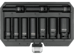 Yato s&uuml;gavate l&ouml;&ouml;kotsikute komplekt 1/2" YT-10557, 10 tk, CrMo, 43-47 HRC, kuusnurkne, pikk, fosfateeritud