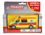 Valgusefektidega kiirabiauto
