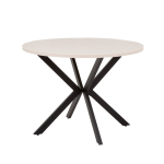 Metallist v&auml;lim&ouml;&ouml;bli laud terrassile Lukka, &uuml;mmargune, 100 cm, praktiline disain, liivakarva