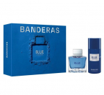 L&otilde;hnakomplekt Antonio Banderas Blue Seduction EDT 100 ml + deodorant v&auml;rske vesise l&otilde;hnaga