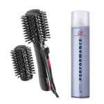 BaByliss PRO Rotating 800 Hot Air Styler BAB2770E + Wella Performance Extra Hold Hair Spray (1 punkt) 500ml, 500 ml