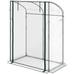 Kasvuhoone, 128 x 70 x 170 cm, roheline, Skaidrus